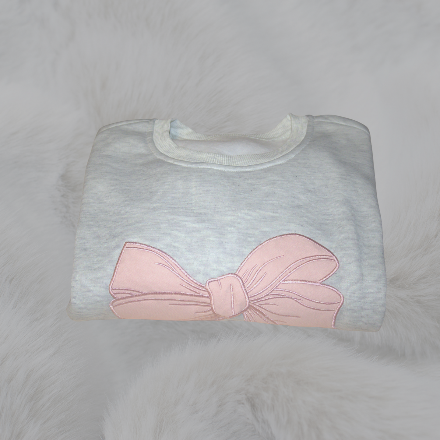 Pink Bow Sweatshirt