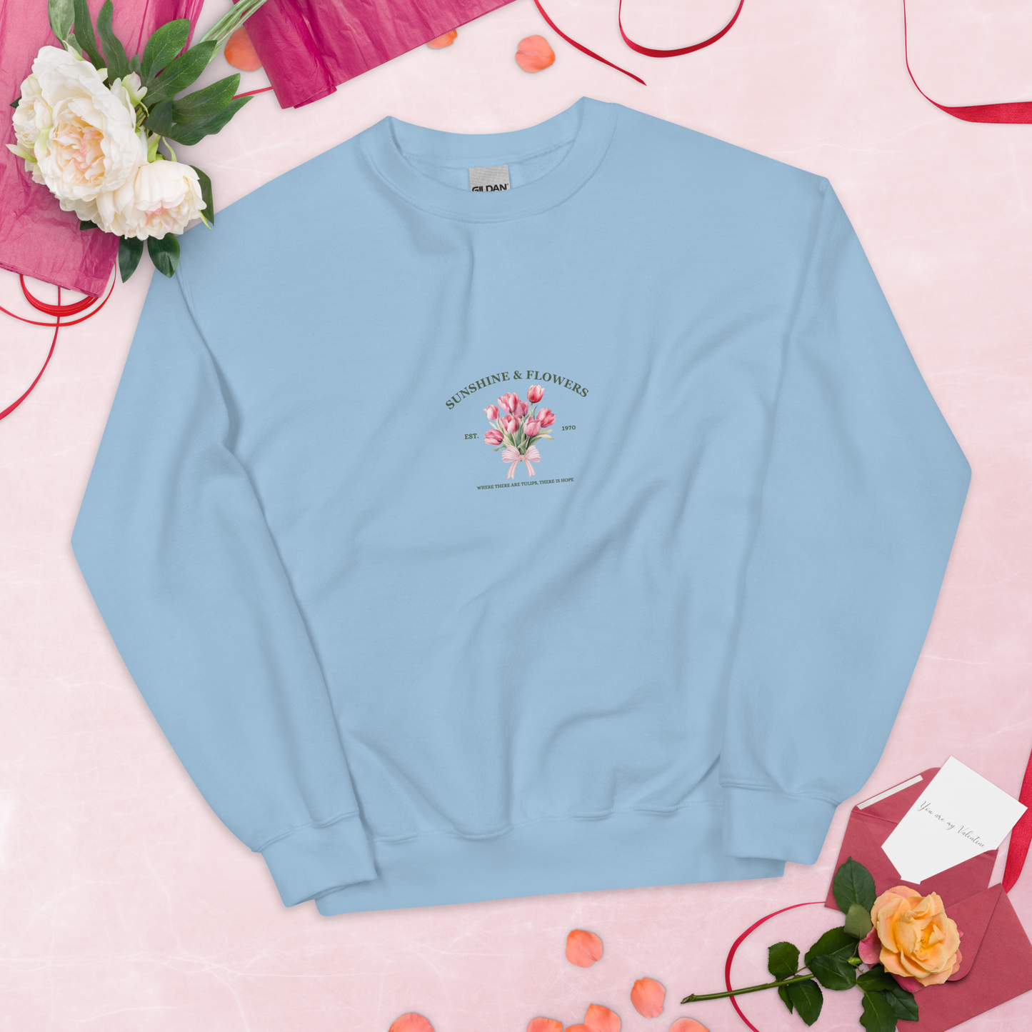 Tulip Flower Sweatshirt