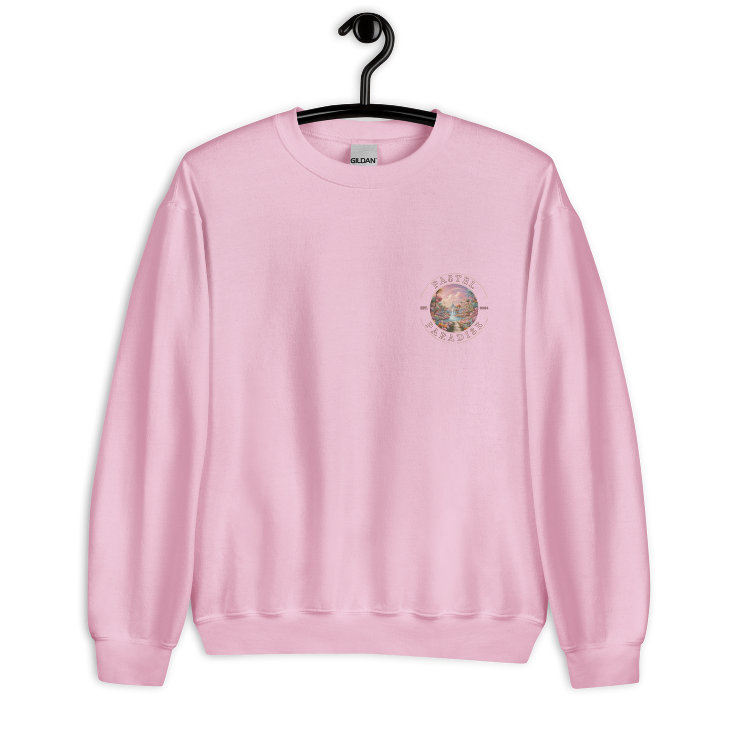 Pastel Paradise Sweatshirt - Side Logo