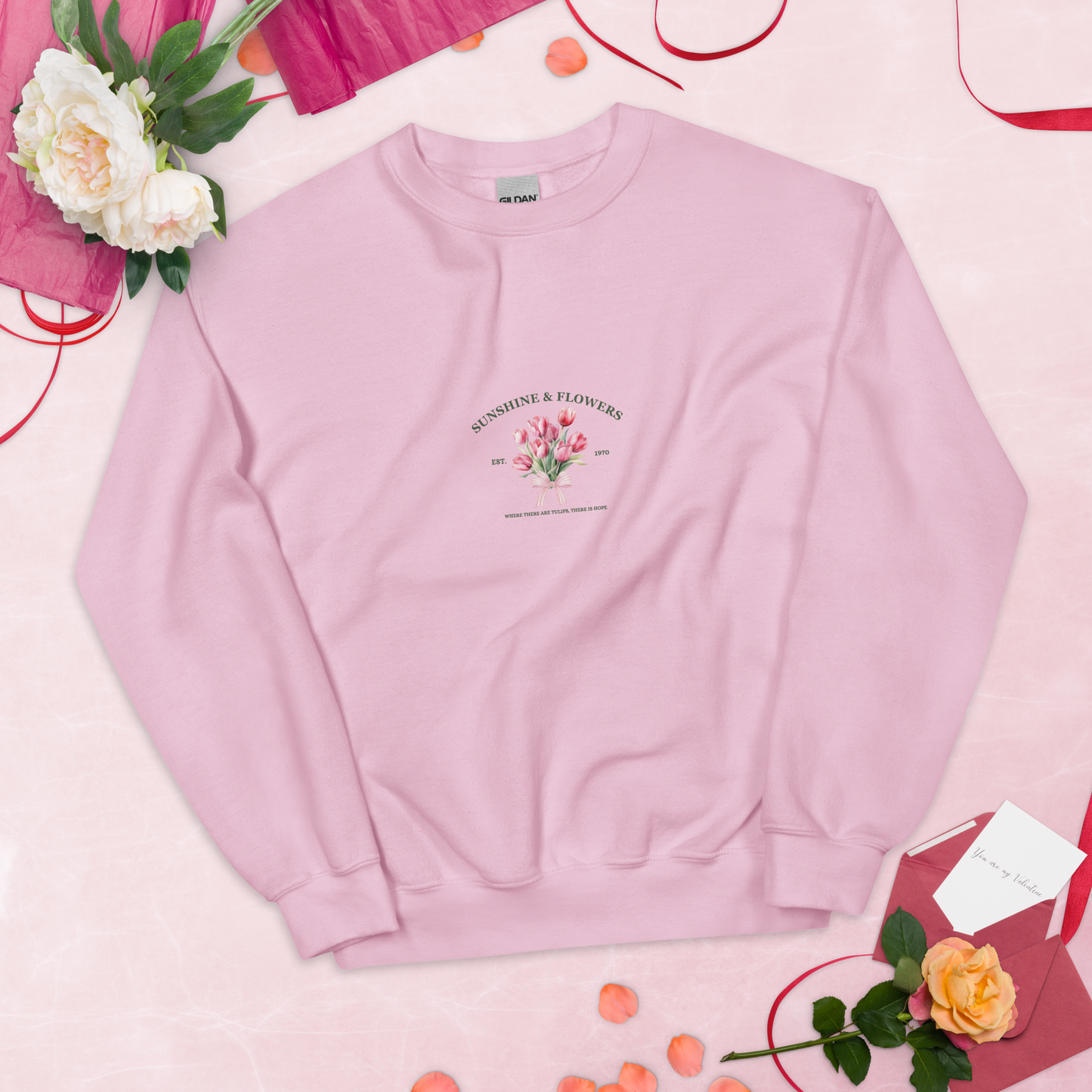 Tulip Flower Sweatshirt