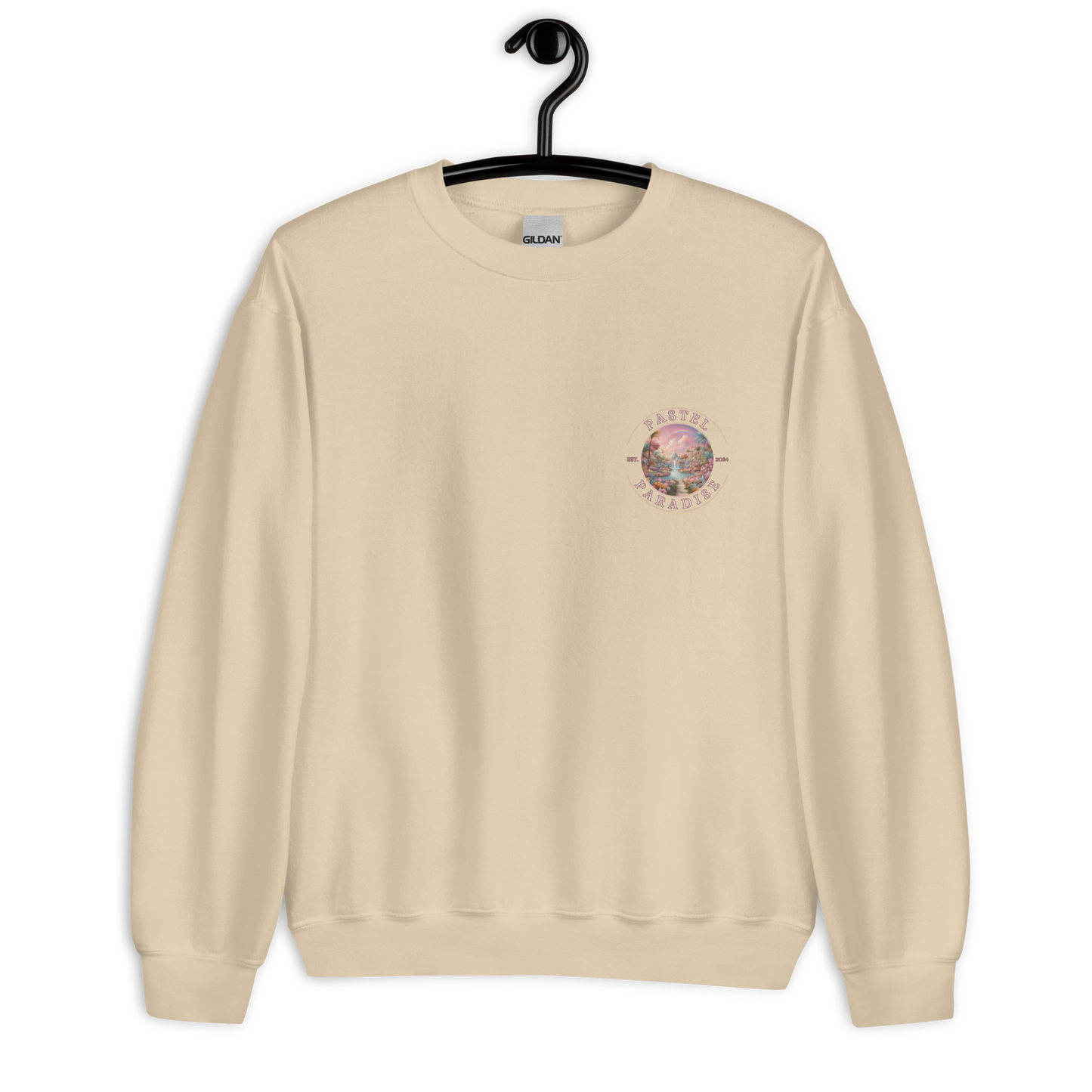 Pastel Paradise Sweatshirt - Side Logo