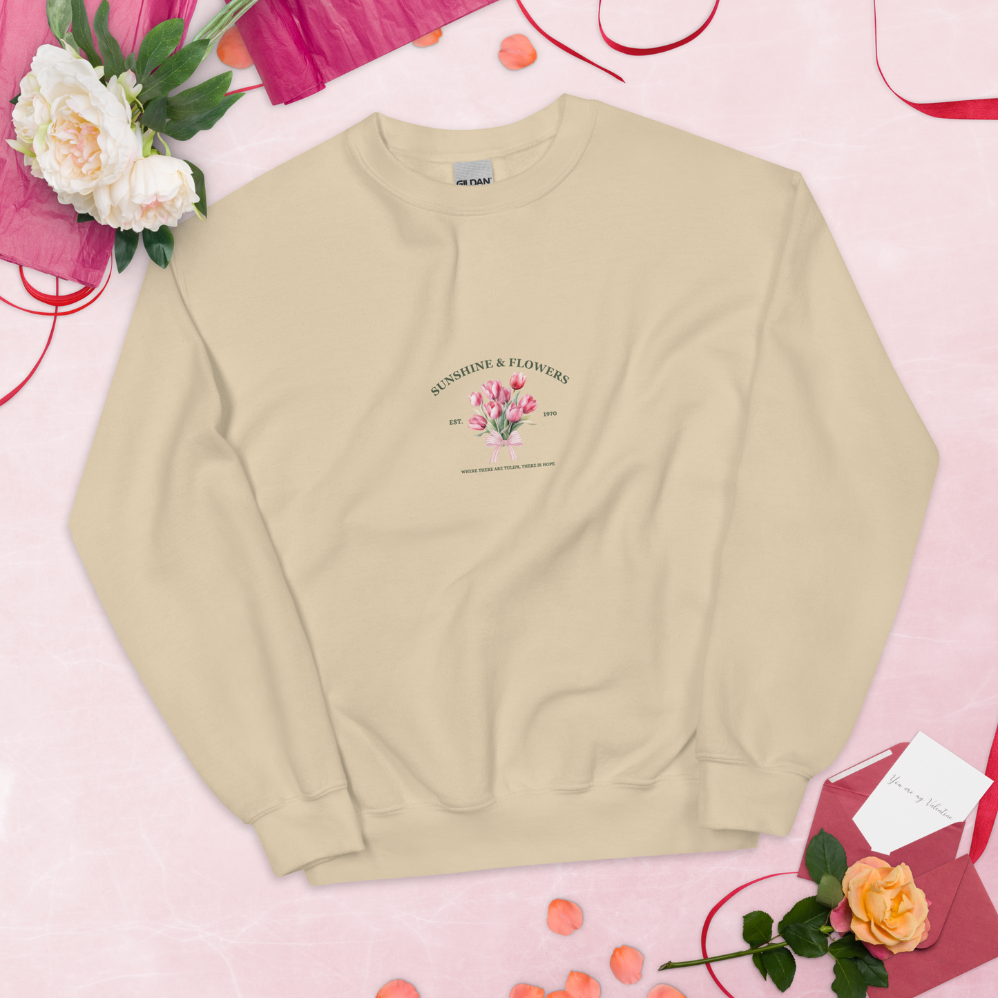 Tulip Flower Sweatshirt