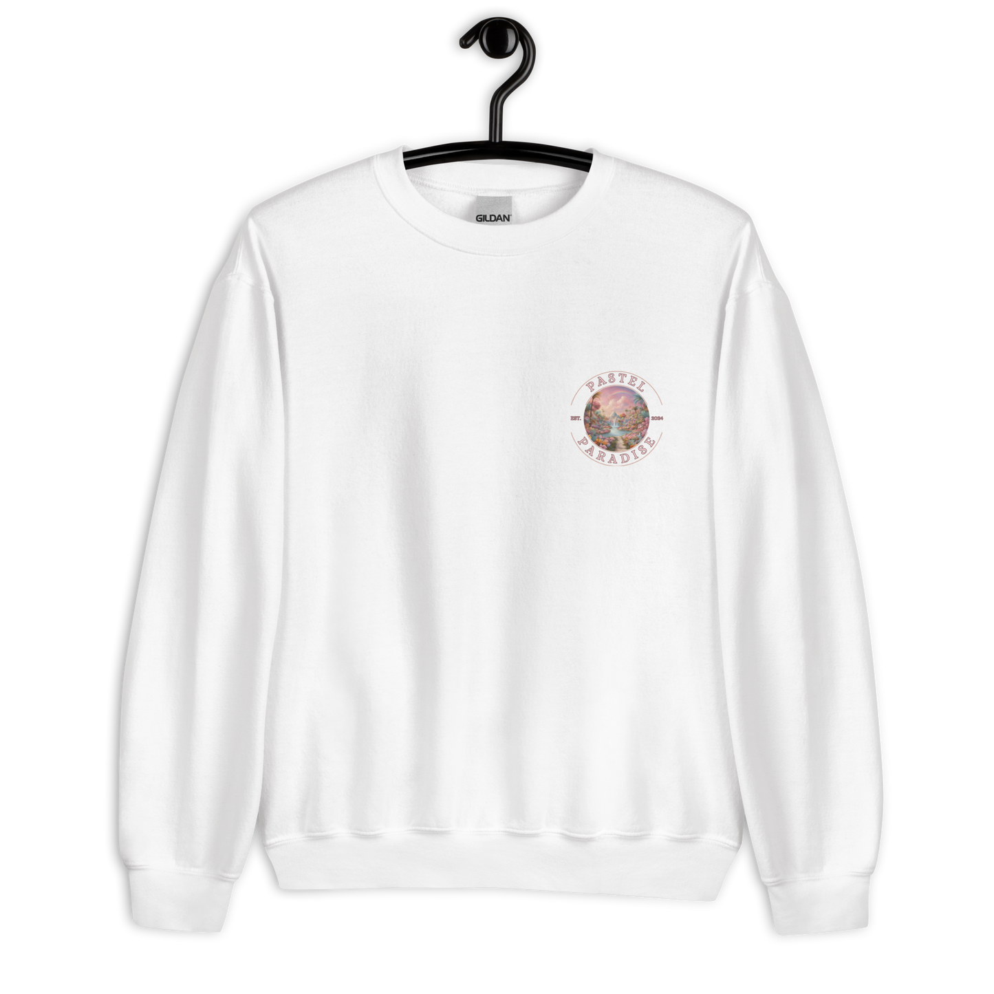 Pastel Paradise Sweatshirt - Side Logo