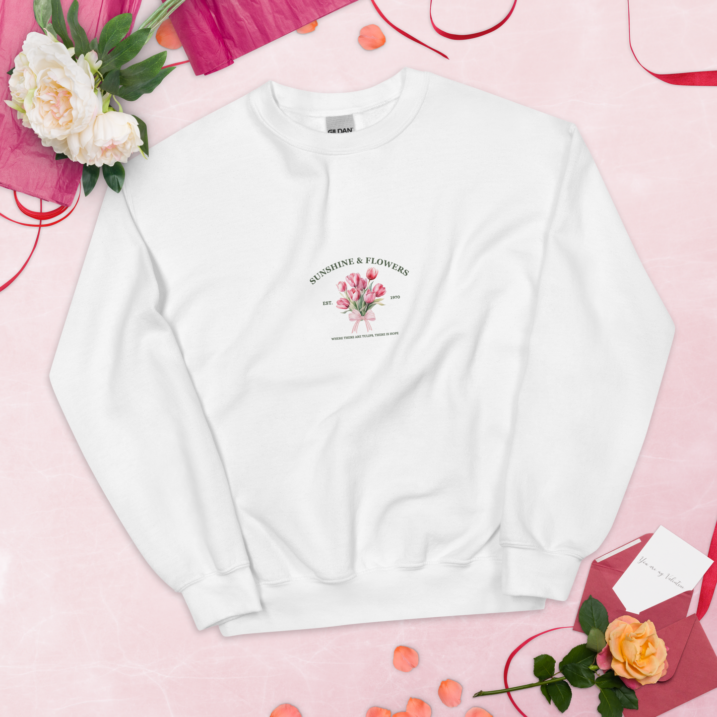 Tulip Flower Sweatshirt